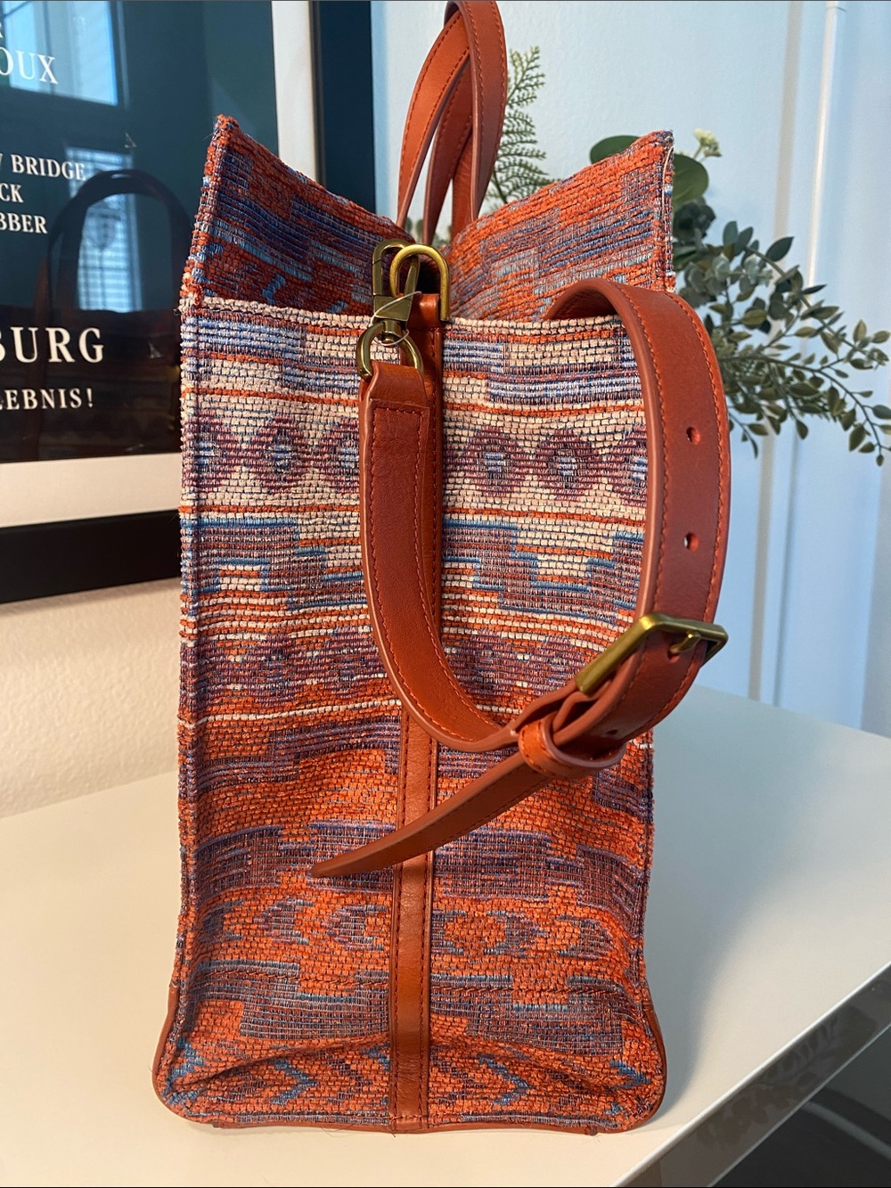 Fossil Carmen Tribal Tote Bag - Picture 8 of 14